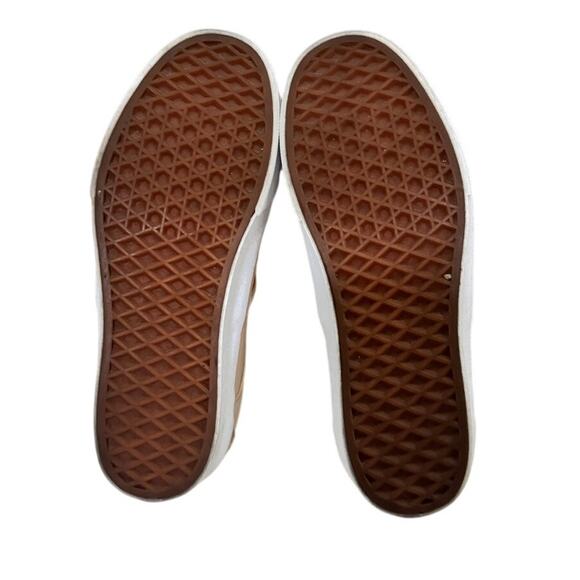 Vans Classic Slip-On Peach Suede Canvas Shoes Women’s Size 7.5 Casual Platform - Picture 9 of 9